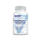 Research Verified Memory Booster Lions Mane capsules on a bottle for daily cognitive support