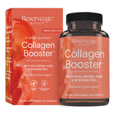 Reserveage Beauty Collagen Booster bottle close-up supports radiant skin