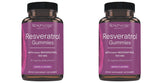 Reserveage Beauty Resveratrol Gummies bottle closed highlighting antioxidant support for healthy aging