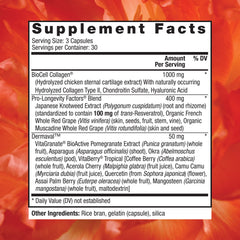 Reserveage Ultra Collagen Booster capsules closeup for daily collagen support