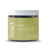 Reset Wellness Adjust+ bottle with capsules for calm energy on busy days