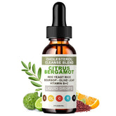 RESONA Red Yeast Rice Drops bottle on countertop for easy daily cholesterol support.