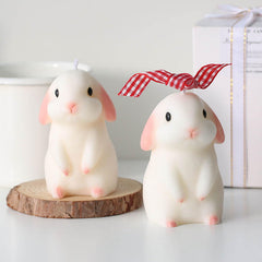 Restokki white bunny ears detail highlights delicate design for bedroom decor.
