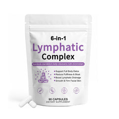 RETTPMOSO 6-in-1 Lymphatic Complex bottle promotes daily support.