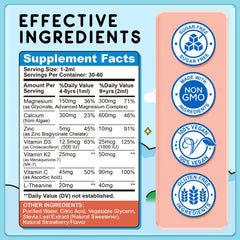 ReviNutra Kids magnesium drops with dropper for gentle administration.
