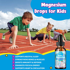 ReviNutra Kids drops in a cozy sleep scene promote restful nights