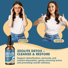 Chlorella-containing formulation image from ReviNutra Zeolite Detox for antioxidant support