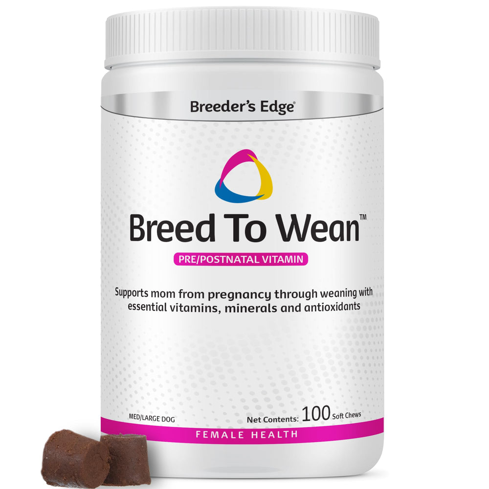 Revival Breeder’s Edge bottle front showing prenatal and postnatal supplement for moms