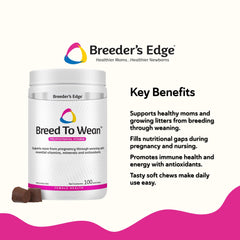 Revival Breeder’s Edge label close-up highlights antioxidant and vitamin blend