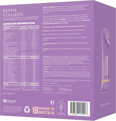 Revive Collagen menopause sleep sachet being stirred for easy daily routine.