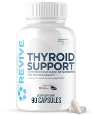 Revive MD Thyroid Support bottle front view for daily thyroid health