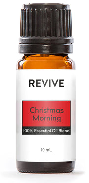 REVIVEEO Navidad Mañana: frasco de aceite esencial para aromaterapia y relajación diaria.