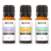 REVIVEEO Top 3 Kit Lavender bottle promotes calming aroma for restful evenings