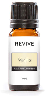 REVIVEEO Vanilla oleoresin bottle for diffusion and mood enhancement.