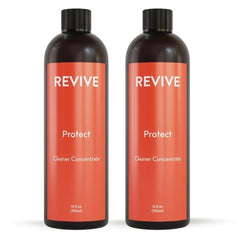 REVIVEEO Protect cleaner bottle showing plant-based formula for safe cleaning