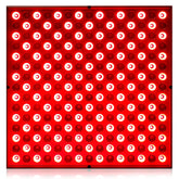 Rhmip LED red light panel wall-mount setup for convenient home skin care sessions
