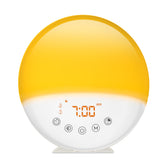 RICIAL Wake Up Light front view, compact bedside design for gentle mornings