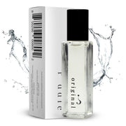 Riddle Original Roll-On feromona, frasco compacto para uso diario.