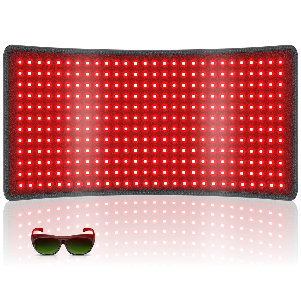 Rikimxin red light therapy mat full-size coverage for at-home use.