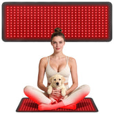 Rikimxin Red Light Therapy Mat setup on a clean surface for at-home use and warmth