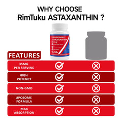 RimTuku capsules close-up emphasizing vegan, non-GMO supplement design.