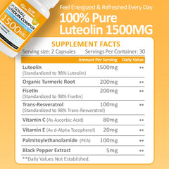 RimTuku Fisetin Pea Resveratrol blend supports antioxidant-rich lifestyle.