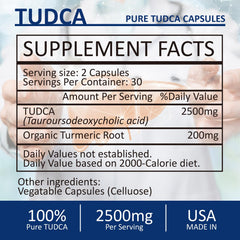 RimTuku TUDCA capsules line up showing full monthly supply.