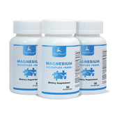 Risabou Sixfold Magnesium Complex bottle close-up with vegan capsules for daily magnesium support