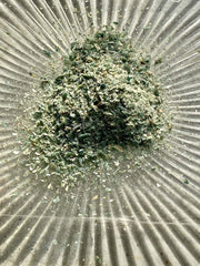 Rise Perspective Bloodstone powder 1mm close-up for daily momentum