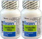 Rising Floranex probiotic tablets bottle for daily gut support