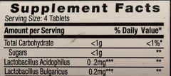 Rising Floranex probiotic tablets close-up showing the Lactobacillus blend