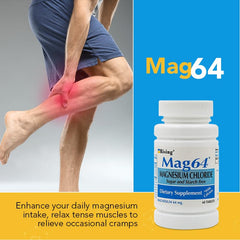 Rising Mag64 bottle on shelf conveys trust and accessibility for ongoing supplementation.
