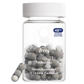 Ritual iron supplement bottle for daily iron support.