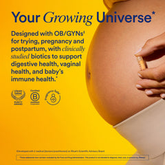 Ritual Natalbiotic digestive health: prebiotic PreforPro and probiotic support gut balance.