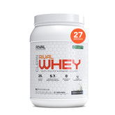 Rival Nutrition Clean Rival Whey Cookies & Cream tub front for post-workout recovery