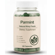RIWYDMA Parmint bottle front promoting daily freshness support.