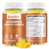 Riyuetian Vitamin B Complex Gummies bottle for convenient daily energy support
