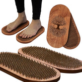 RIZONE Oak8 yoga board nails for targeted acupressure massage and relaxation.
