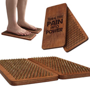 RIZONE Sadhu Board nails close-up for targeted foot acupressure and deep massage
