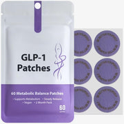 RJJSYXY GLP-1 patches applied on skin for steady daytime support.