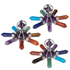 Rockcloud red aventurine wand fosters vitality and grounding.