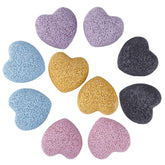 Rockcloud corazones de lava coloridos, difusor natural para aromaterapia.