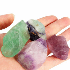 Rockcloud natural crystal bulk 1lb with varied sizes for cabbing and tumbling
