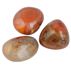 Rockcloud Ocean Jasper worry stone; soothing texture supports mindful attention in daily routines.