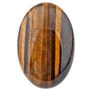 Rockcloud oval worry stone closeup for calming focus.