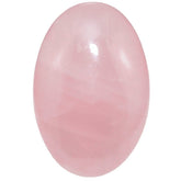 Rockcloud oval worry stone hand-carved close-up for calming touch