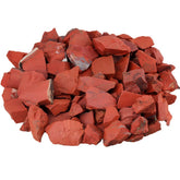 Rockcloud Red Jasper rough 1lb stones suitable for grids and meditation.