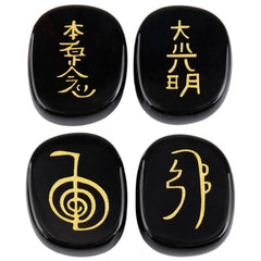 Rockcloud chakra stone featuring Sei Hei Ki for purification and harmony.