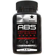 Rockstar Abs bottle front showing capsules for targeted ab fat burning support