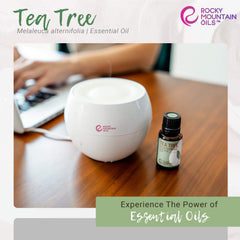 Rocky Mountain Oils Tea Tree oil for nail care and cuticle refreshment